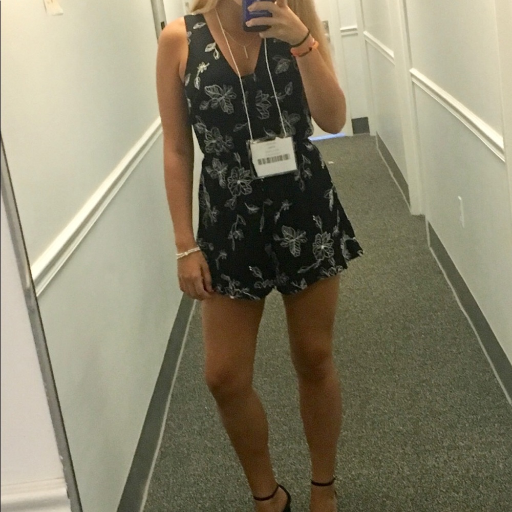 Floral romper